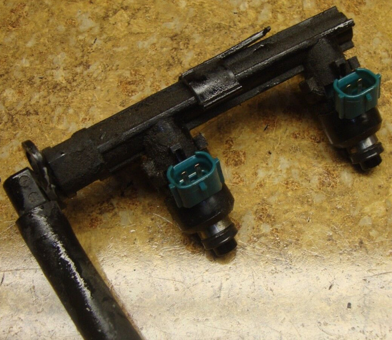 2014 Honda CTX700 CTX 700 D CTX700D Throttle Body Fuel Injectors Injection Rail