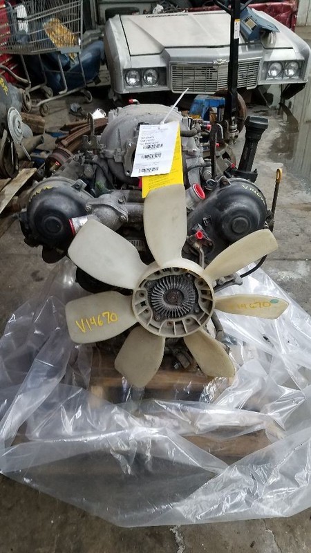 Engine 4.7L VIN T 5th Digit 2UZFE Engine 8 Cylinder Fits 00 TUNDRA 305879
