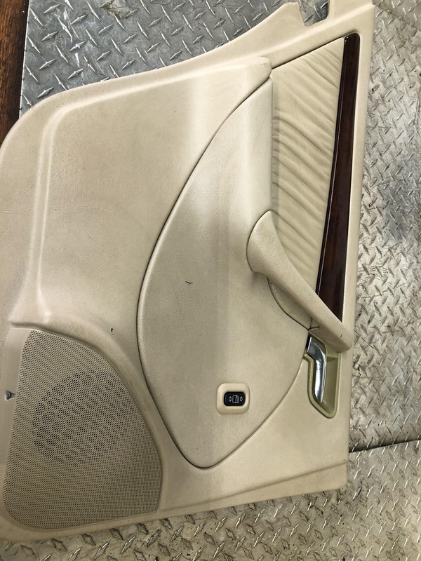 1998 1999 2000 Mercedes Benz Rear Driver Left Door Panel Has Wear Oem