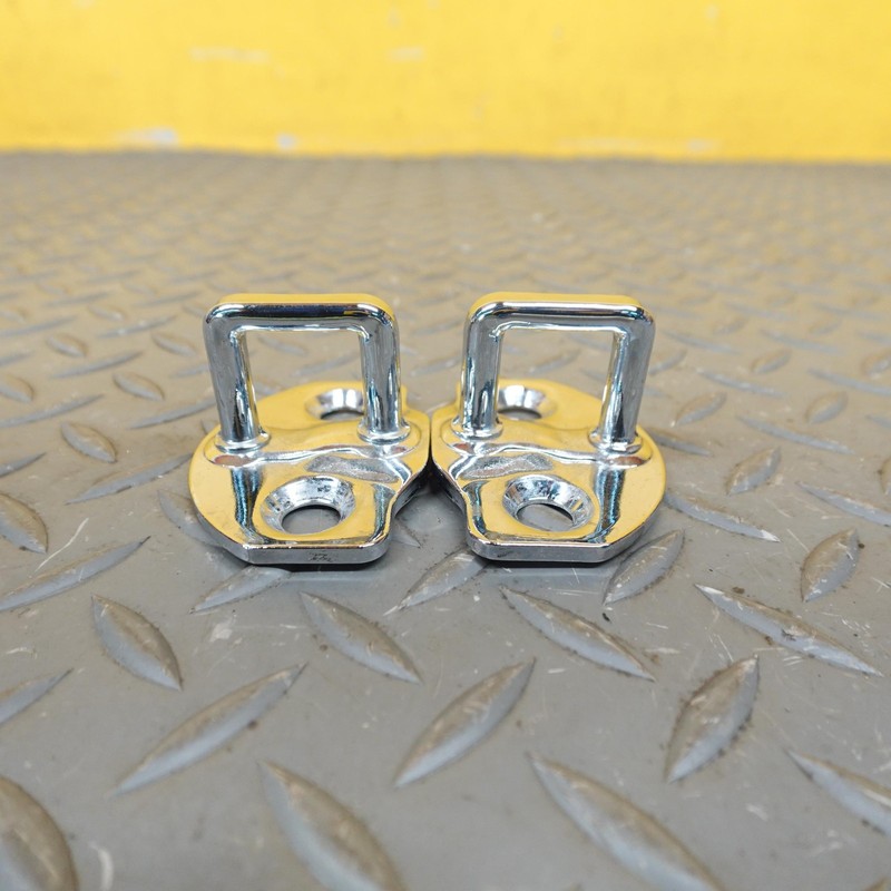 2016-2020 TESLA MODEL X FRONT DOOR LOCK LATCH STRIKER OEM SET OF 2 OEM