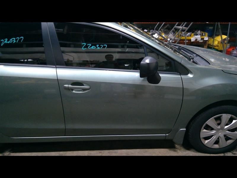 Passenger Front Door Electric Without Door Mouldings Fits 12-14 IMPREZA 959432