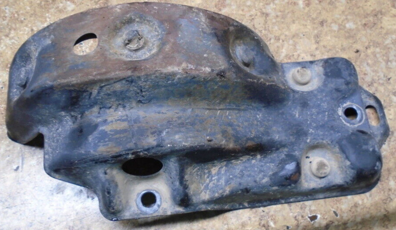 1986 1987 Honda TRX350 TRX 350 4x4 Differential Guard Skid Plate Fourtrax Rear