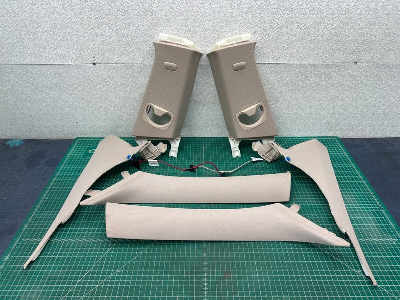 12-20 BMW F32 F82 Coupe A B C PILLARS INTERIOR TRIM COVER SET OF 6 OEM