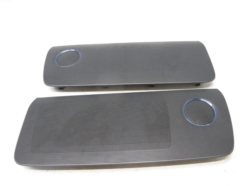 08-17 AUDI 8T A5 S5 B8 A4 REAR SHELF SPEAKER TRIM COVER LEFT RIGHT OEM 040825