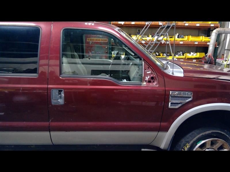 Passenger Front Door Red Electric Window Fits 08-12 FORD F250SD 1059352
