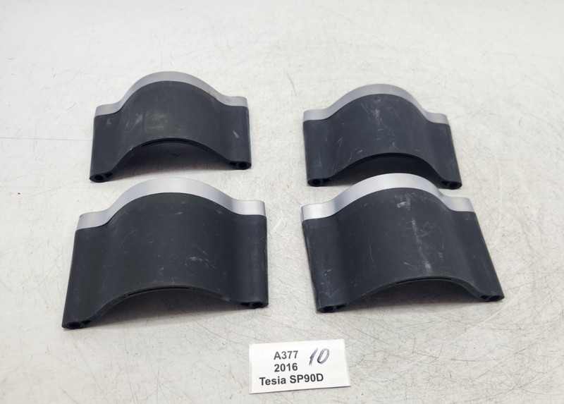 ✅ 16-21 OEM Tesla Model S X Front Center Console Cup Holder Divider Insert SET *