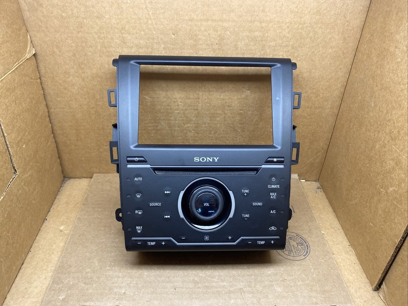13-16 Fusion Temperature Climate Radio Control Bezel Panel Sony FS7T-18E245-PE