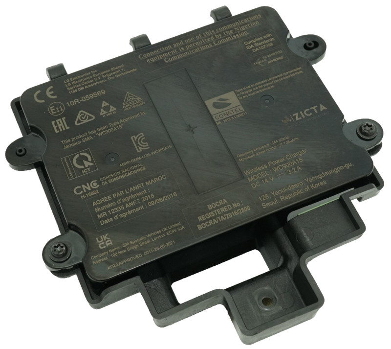 🔅2017-2024 CADILLAC XT4 OEM. MODULE ASM-WIRELESS CHARGING SYS (HDW)