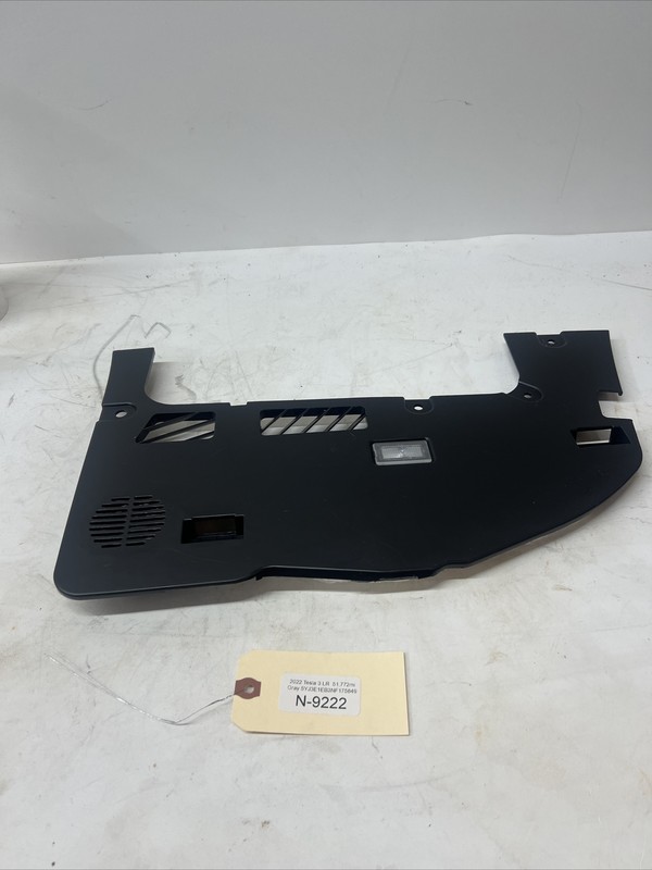 2017-2022 TESLA MODEL 3 OEM RIGHT RH LOWER UNDER DASHBOARD TRIM COVER 9222 B107