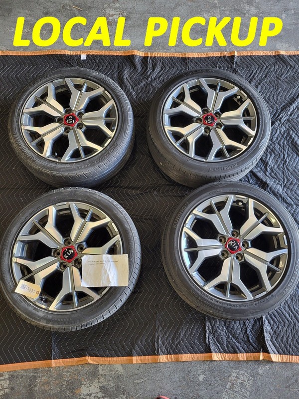 Used Oem Kia Wheel Rim SET of 4 for 2021-2023 Seltos 235/45R18 18x7.5