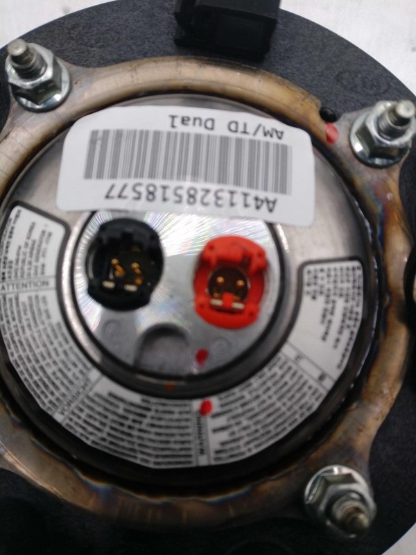 2012 KIA SOUL Steering Wheel Air Bag TAN Used 36K Miles OEM 242627