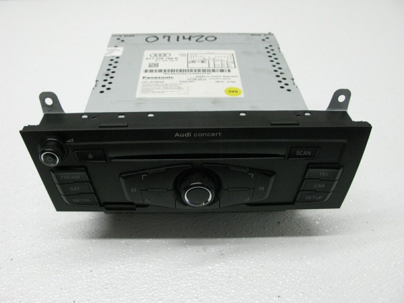 08-12 AUDI 8T A5 S5 A4 MULTIMEDIA CD RADIO RECEIVER HEAD UNIT OEM 071420
