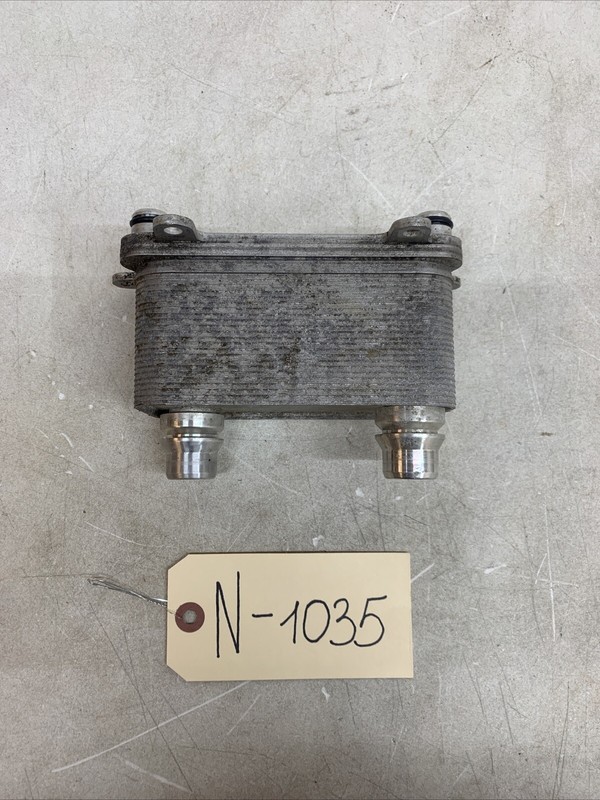 TESLA MOTOR OIL TRANSMISSION FLUID COOLER OEM 1592843-00-A 1035 B88
