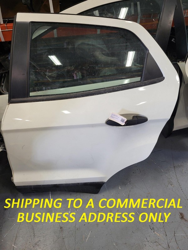 Used Oem Ford Left Driver Rear Door for 2018-2022 Ecosport