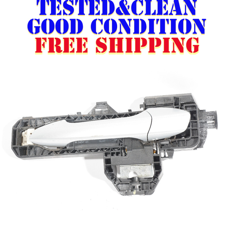 2008 - 2011 MERCEDES C300 REAR LEFT DRIVER SIDE EXTERIOR DOOR HANDLE OEM