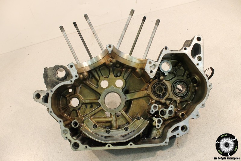 2001 Yamaha Road Star Xv1600 Right Engine Motor Crankcase Crank Case Block XV 01