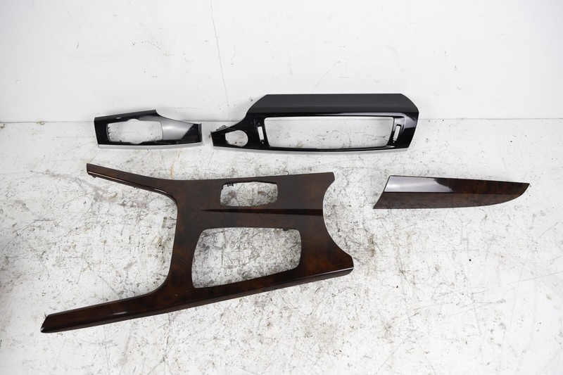 2011-2018 BMW F25 X3 F26 X4 INTERIOR WALNUT WOOR TRIM DASH CONSOLE SET