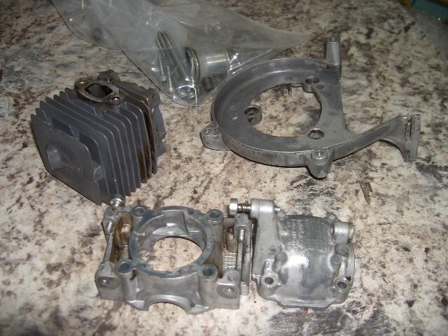 Stihl bg86 bg 86 piston cylinder crank case blower part only bin236