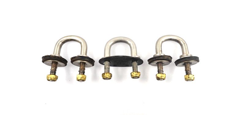 2006 Sea-Doo RXP 215 OEM U-Clamp Tow Hooks Set 292000011 292000933