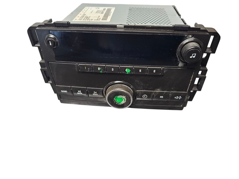 2012 Chevy Silverado 1500 OEM AM/FM Radio Receiver Display 25942014 2007-2013