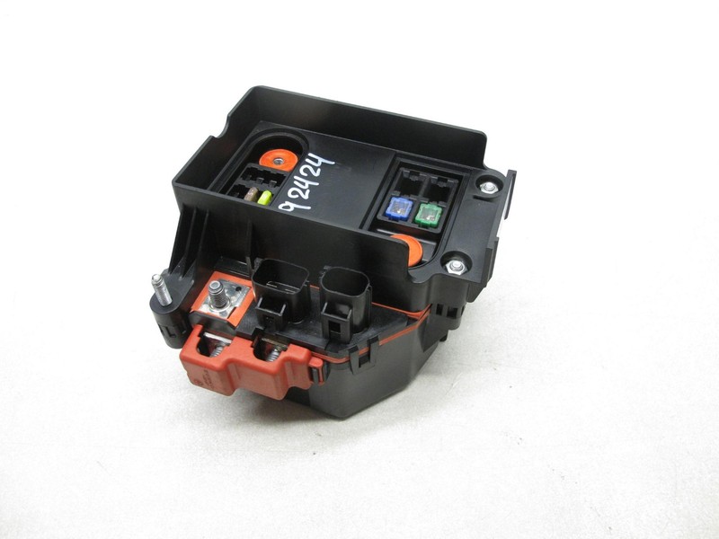 12-15 JAGUAR X250 XF XFR RELAY BOX DUAL BATTERY POSITIVE CABLE PLUS + POLE 09242