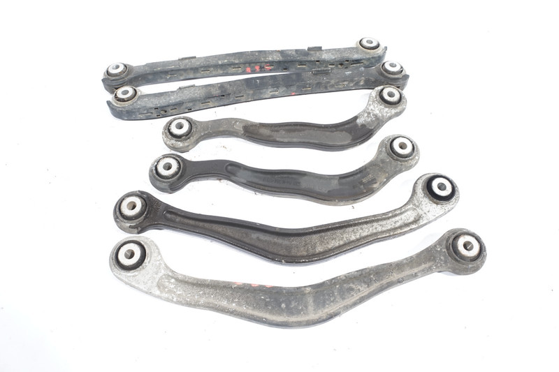 2007 - 2009 MB W221 S550 REAR SUSPENSION LOWER UPPER CONTROL ARM SET OF 6 OEM