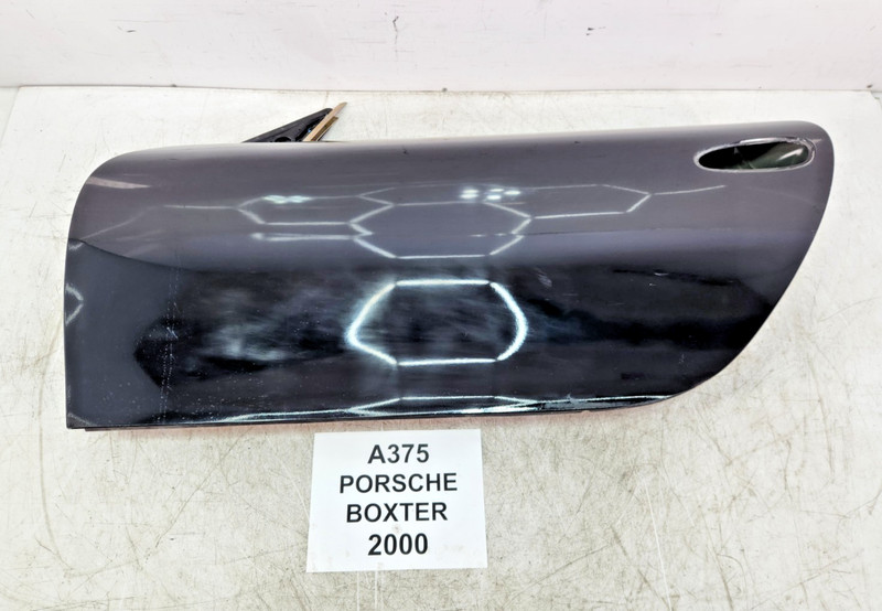 ✅ 97-05 OEM Porsche Carrera 911 996 986 Front Left Driver Door Shell Black*