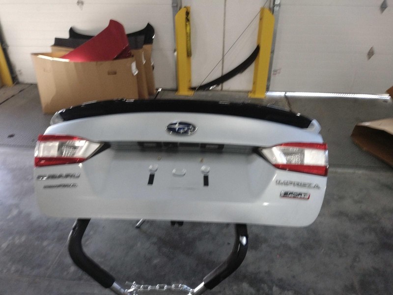 2017 Subaru Impreza Blue Deck Lid Trunk Lid OEM Good Condition 4DR Sedan