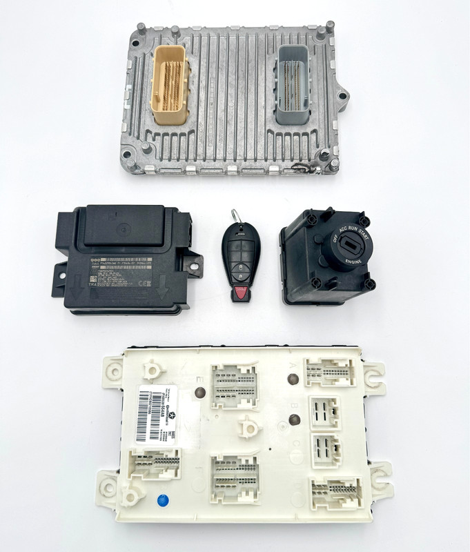 ✅2013-2024 RAM CL 1500-3500 OEM ENGINE CONTROLLER MODULE BCM IGNITION SWITCH SET