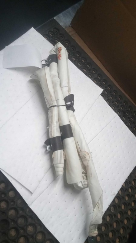 2016 Ford Escape Left Curtain Air Bag Grey 616864 114k Miles OEM Used