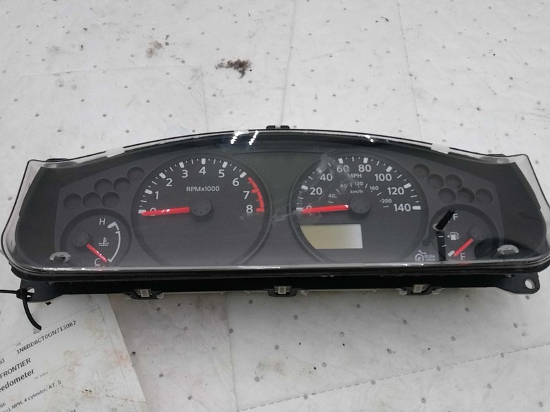 2016 Nissan Frontier Speedometer Gauge OEM Black 113K Miles NJ25-27053-687292