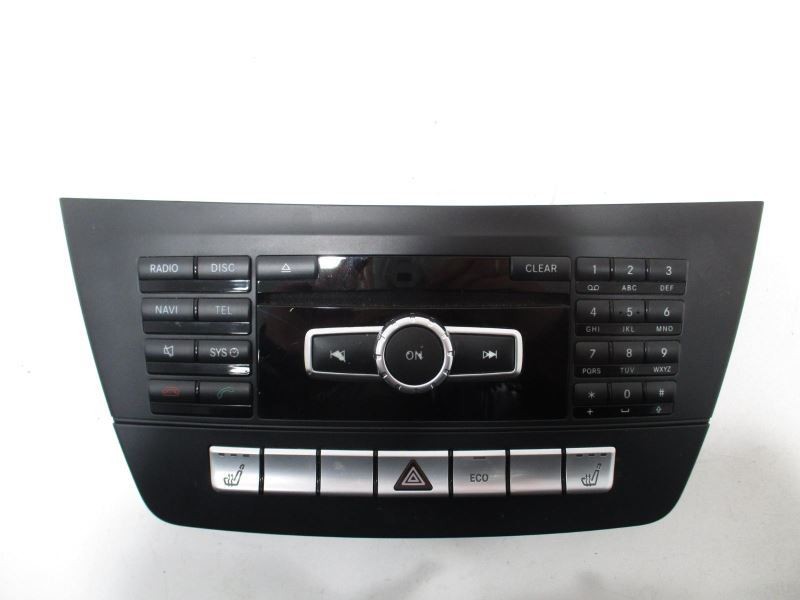 12-15 MERCEDES S-CLASS RADIO CONROL W/HEATED SEATS BUTTON 2049059801 44678