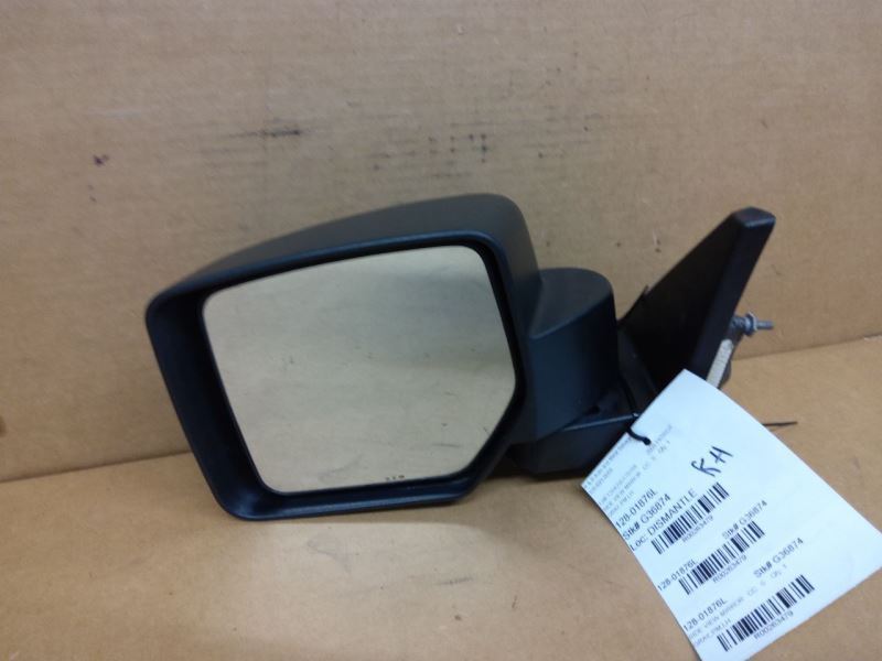 Driver Side View Mirror Moulded In Black Manual Fits 07-17 PATRIOT 263479