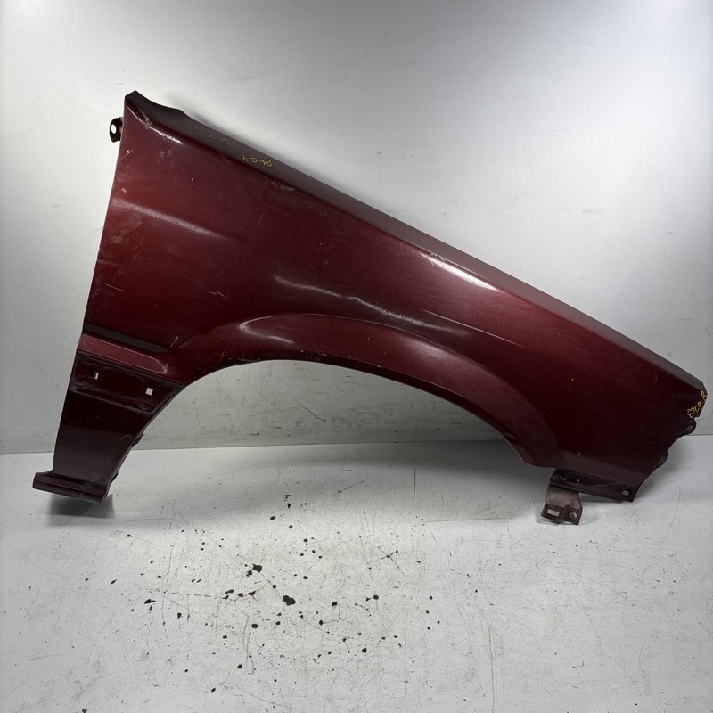 84-87 Honda Civic 4D Right Front Fender Burgundy 61111-SB4-661 OEM