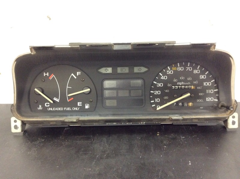 88-89 Civic DX MT Instrument Dash Panel Cluster Speedo Meter Gauges 331k OEM