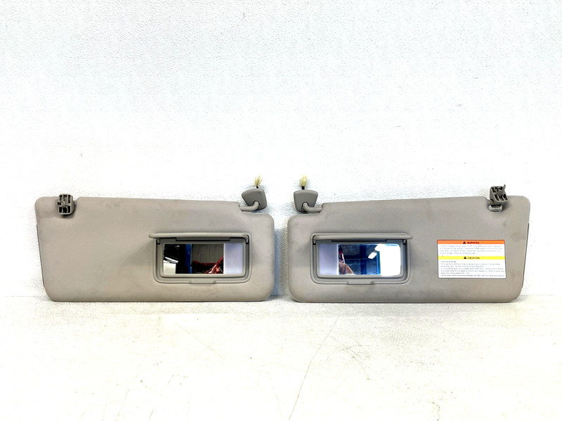 ⭐2011-2024 INFINITI QX80 FRONT LEFT & RIGHT SIDE SUN VISOR SHADE SET OEM LOT2628
