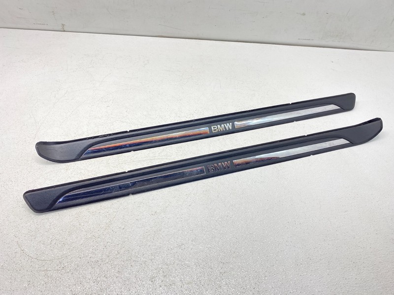 08-13 BMW E88 128 135 Right & Left Entrance Door Sill Scuff Plate Trim Set OEM ✅
