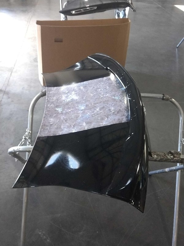 2012 Chevrolet Camaro Black Deck Lid with Chipped Ducktail - OEM Used Part