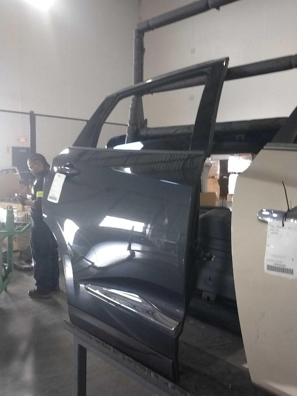 2019 Acura RDX Left Door Grey 4DR SUV Used - Scratches & Scuffs, OEM Part