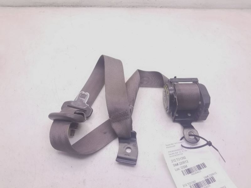 1992 TOYOTA LAND CRUISER PASSENGER SIDE REAR SEAT BELT ASSEMBLY