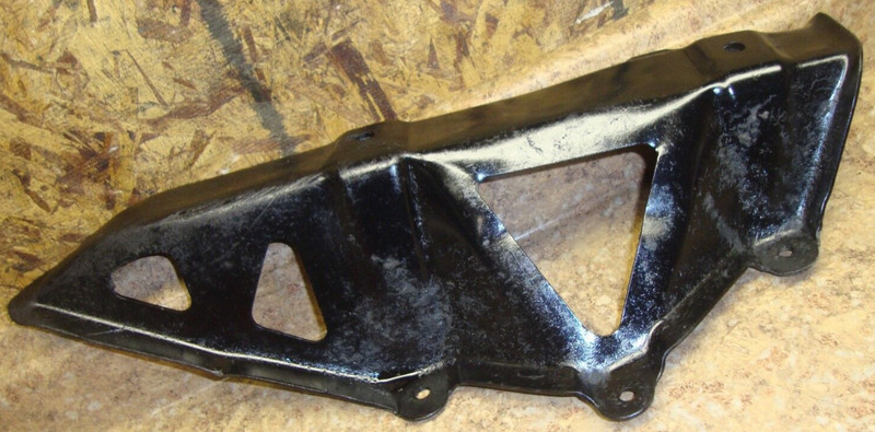 1995 Polaris ATV Trail Boss Trailboss 250 Metal Chain Guard Cover Panel Swingarm