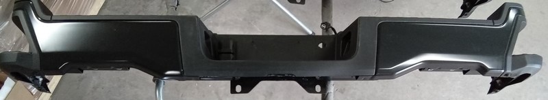 2023 Ford F-250 F-350 Rear Bumper 10723 D Carbon Black w/o Park Assist