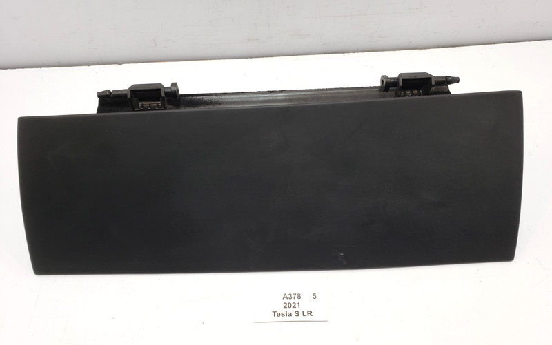 ✅ 2021-2025 OEM Tesla Model X S Glove Box Storage Compartment Lid Black*