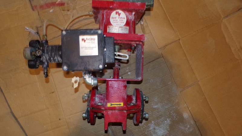 Red Valve Control Valve & Electronic Positioner 5200 1-1/2 Bore *FREE SHIPPING*