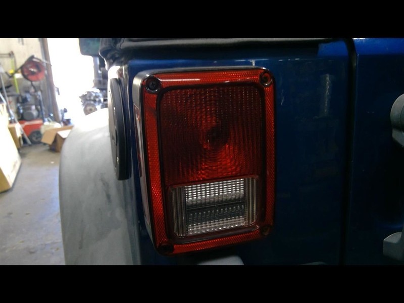 Driver Tail Light VIN W 6th Digit Jk Body Fits 07-18 WRANGLER 1667071