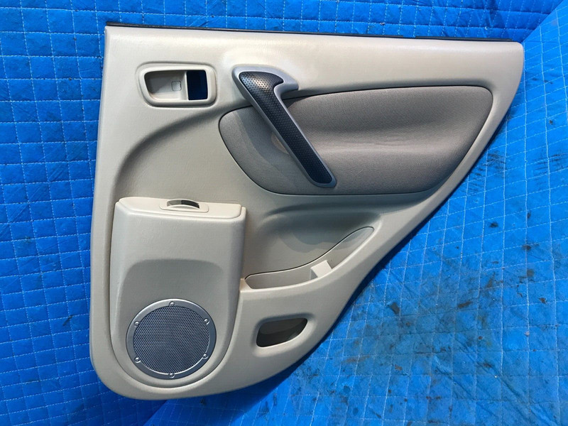 01-03 Toyota Rav 4 Rav4 Rear Right Passenger RH Door Trim Panel OEM Beige