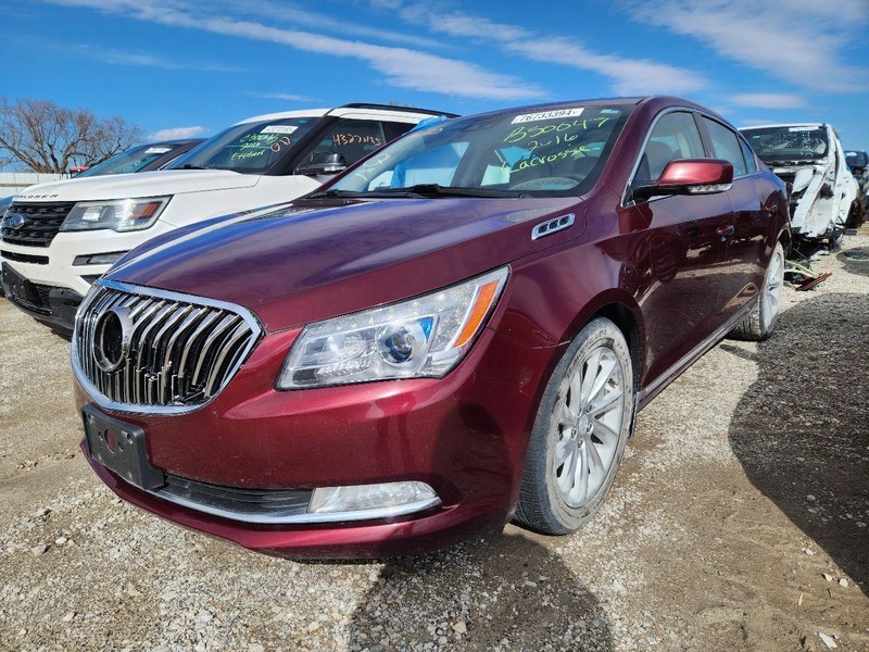 2011-2016 Buick Lacrosse Driver Roof Curtain Air Bag