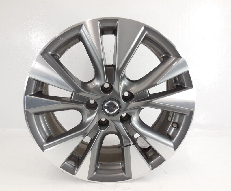 2015-2018 Nissan Murano 18x7.5 Alloy Wheel Rim V Spoke Machined Finish OEM