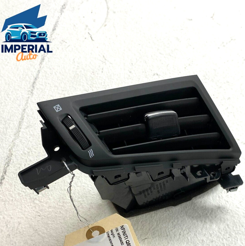 2014 - 2018 INFINITI Q50 DASHBOARD CENTER PASSENGER SIDE AIR VENT GRILLE OEM