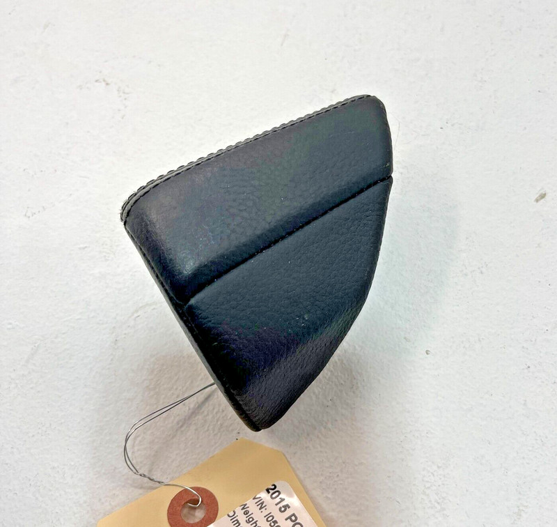10-16 PORSCHE PANAMERA PASSENGER SIDE B PILLAR ARMREST EXTENSION TRIM COVER OEM